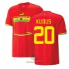 Maglia ufficiale Ghana Mohammed Kudus 20 Trasferta Mondiali 2022 per Uomo